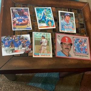 Baseball 5 card set
